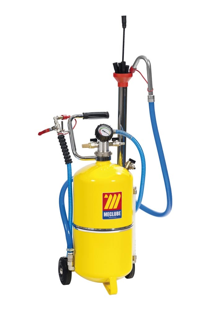 ASPIRATORE PNEUMATICO PER  OLIO ESAUSTO  24 l