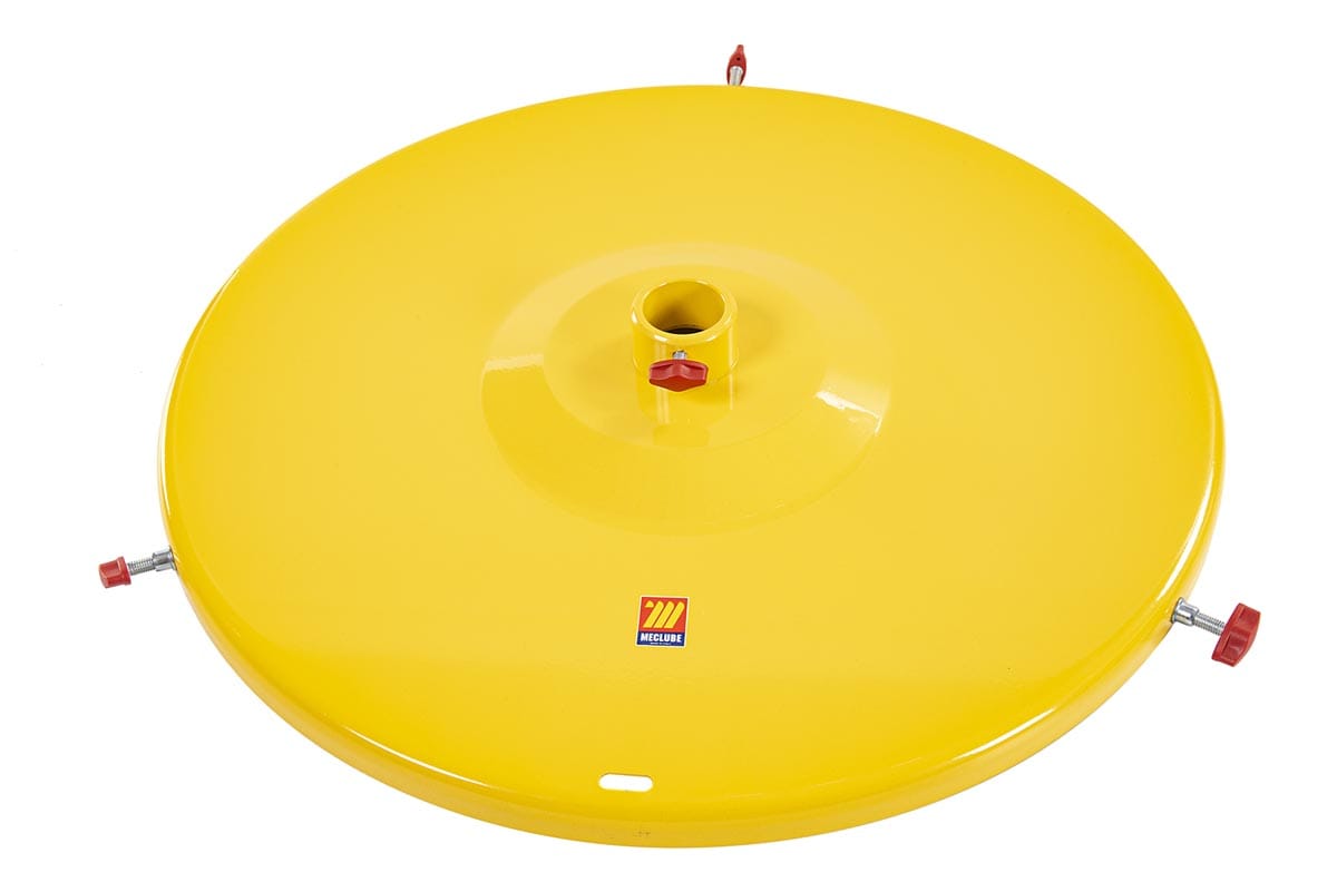 COPRIFUSTO Ø 395 mm PER POMPE INDUSTRIALI CON PESCANTE Ø 50 mm