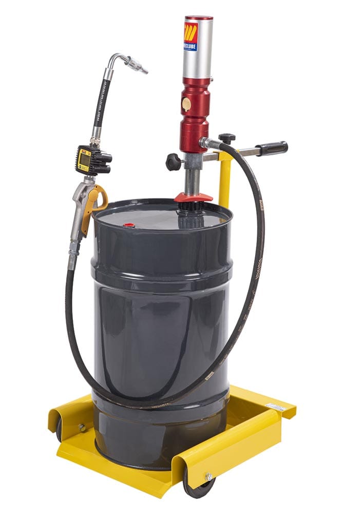 WHEELED OIL KIT SUITABLE FOR DRUMS OF 50-60 l R=5:1 DELIVERY CAPACITY 28 l/min