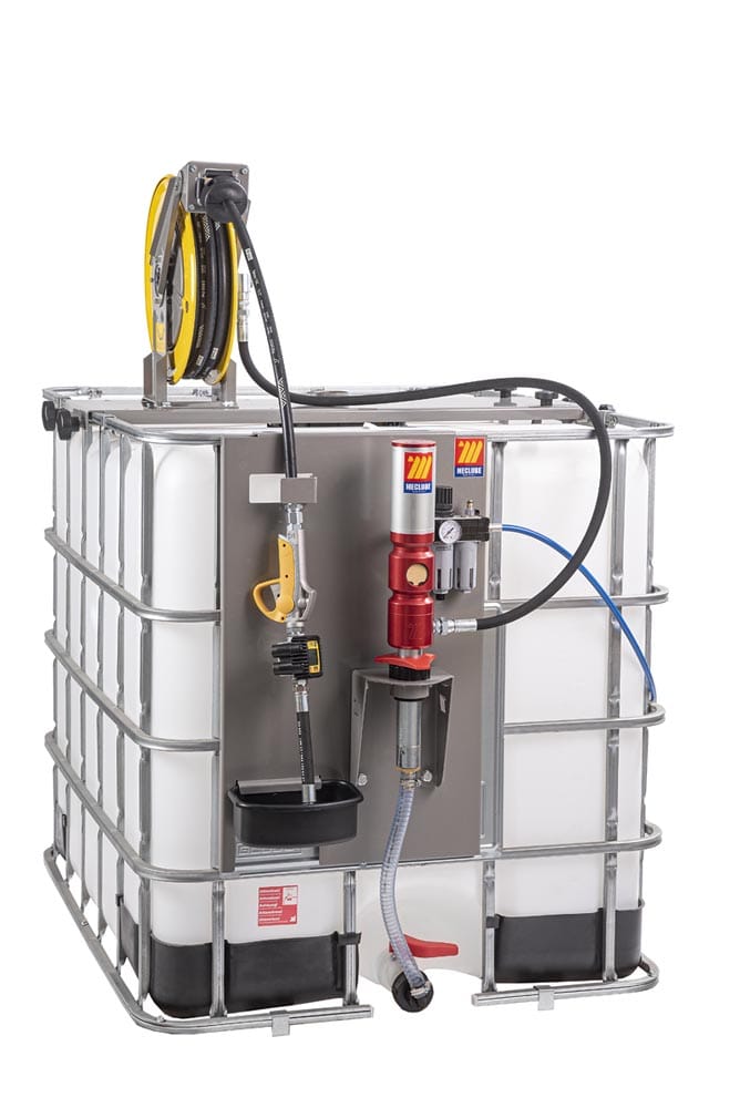 OLJEPUMPESETT 3:1 TANK 1000 L M/TROMMEL 022-1903-000 - Meclube