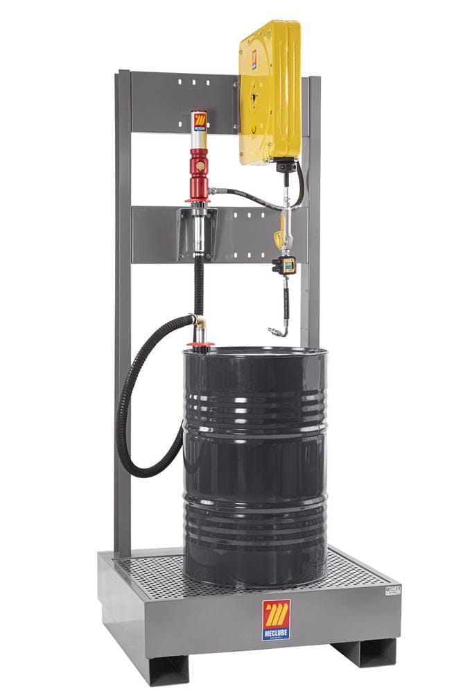 INSTALLAZIONE COMPLETA A 1 POSTAZIONE PER FUSTI DA 180-220 l