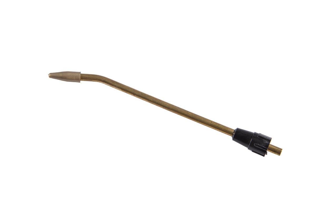 CANNA RIGIDA OTTONE L. 160 mm PER OLIATORI  A POMPA