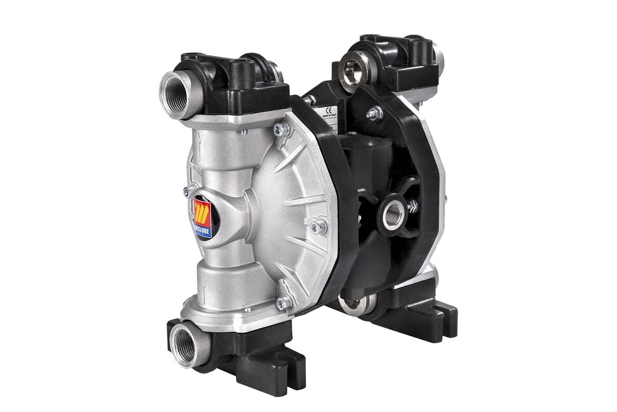 POMPA PNEUMATICA A DOPPIA MEMBRANA TWIN-MEC Mod. A110TW IN ALLUMINIO