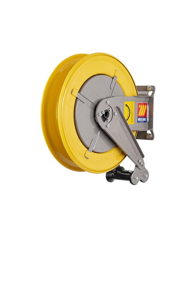 AVVOLGITUBO AUTOMATICO IN ACCIAIO VERNICIATO FISSO F-400 PER LAVAVETRI E AdBlue 1/2