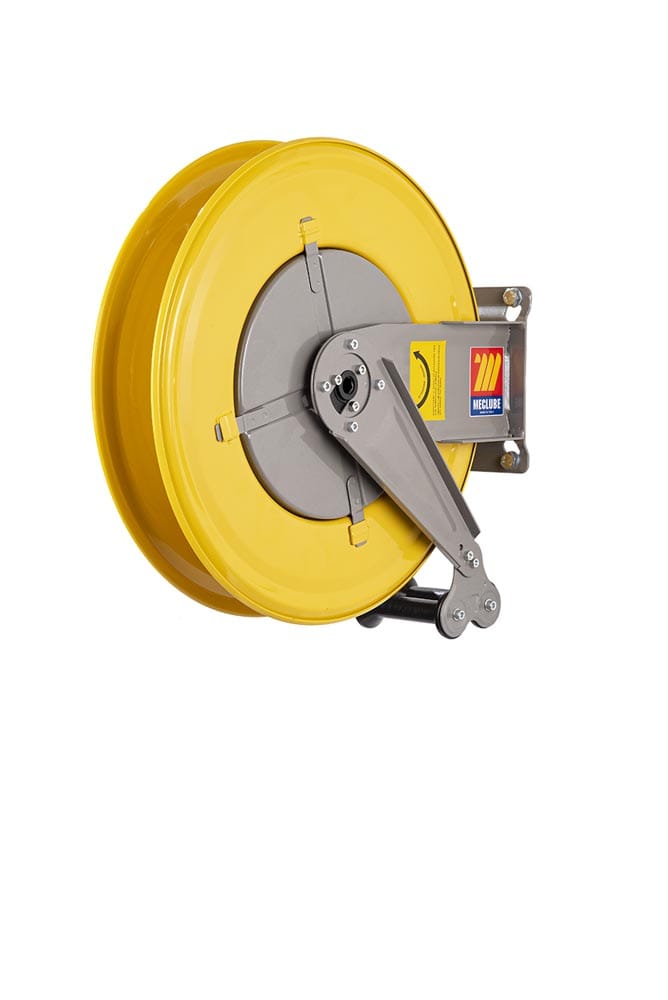 AVVOLGITUBO AUTOMATICO IN ACCIAIO VERNICIATO FISSO F-460 PER LAVAVETRI E AdBlue 1/2