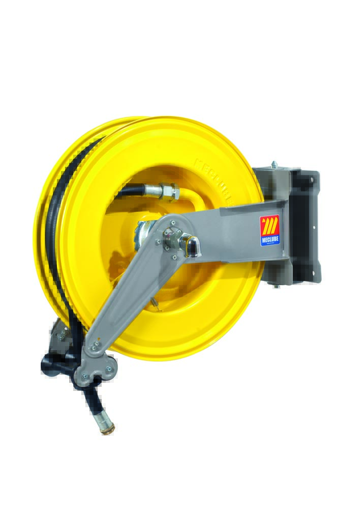 AVVOLGITUBO AUTOMATICO IN ACCIAIO VERNICIATO ORIENTABILE S-460 PER GASOLIO Ø 3/4