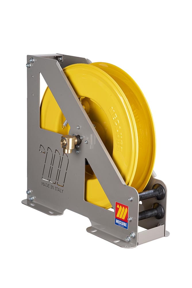 AVVOLGITUBO AUTOMATICO IN ACCIAIO VERNICIATO SERIE HEAVY-DUTY  HD-460 PER ARIA-ACQUA 1/2