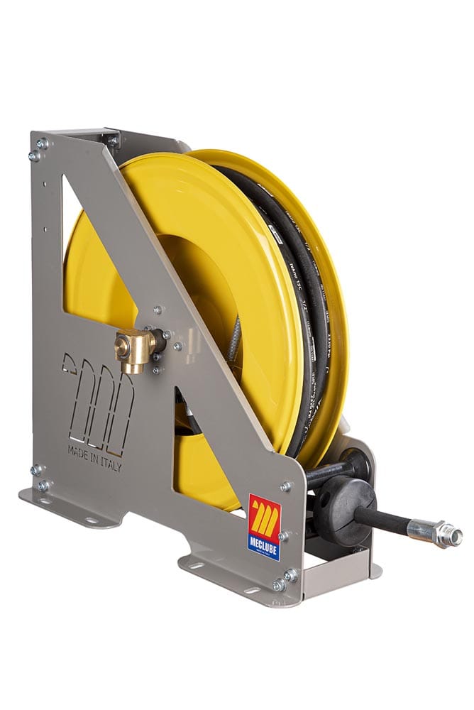 AVVOLGITUBO AUTOMATICO IN ACCIAIO VERNICIATO SERIE HEAVY-DUTY HD-460 PER ARIA-ACQUA Ø 1/2