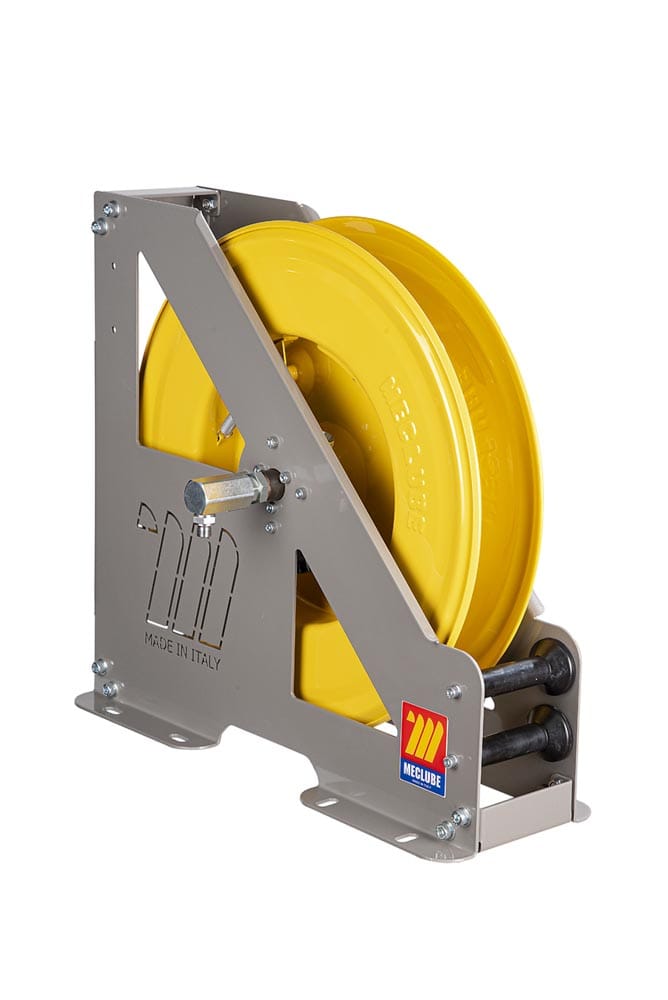 AVVOLGITUBO AUTOMATICO IN ACCIAIO VERNICIATO SERIE HEAVY-DUTY HD-460 PER GRASSO Ø 3/8