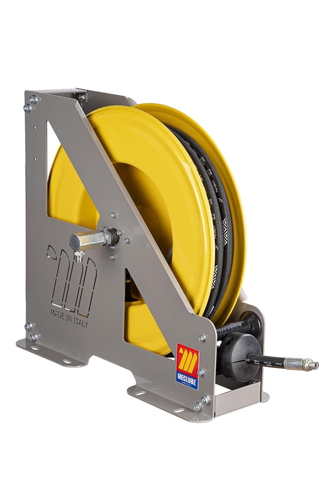 AVVOLGITUBO AUTOMATICO IN ACCIAIO VERNICIATO SERIE HEAVY-DUTY HD-460 PER GRASSO 3/8