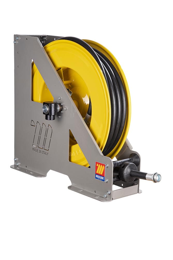 AVVOLGITUBO AUTOMATICO IN ACCIAIO VERNICIATO SERIE HEAVY-DUTY HD-550 PER GASOLIO Ø 3/4