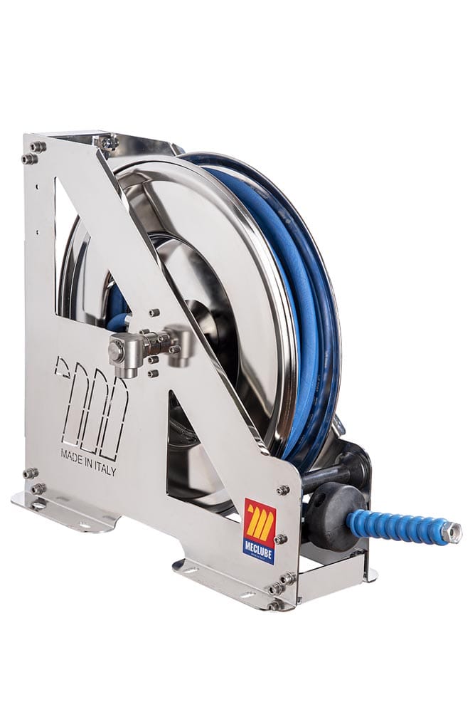 AVVOLGITUBO AUTOMATICO IN ACCIAIO INOX AISI 304 SERIE HEAVY-DUTY HDX-460 PER ACQUA 150°C Ø 5/16
