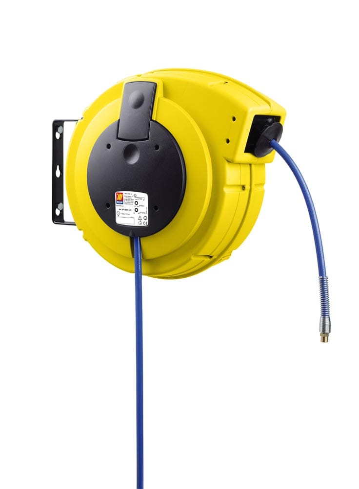 AVVOLGITUBO CARENATO IN MATERIALE PLASTICO ORIENTABILE CS-360 PER ARIA Ø 8X12 15m