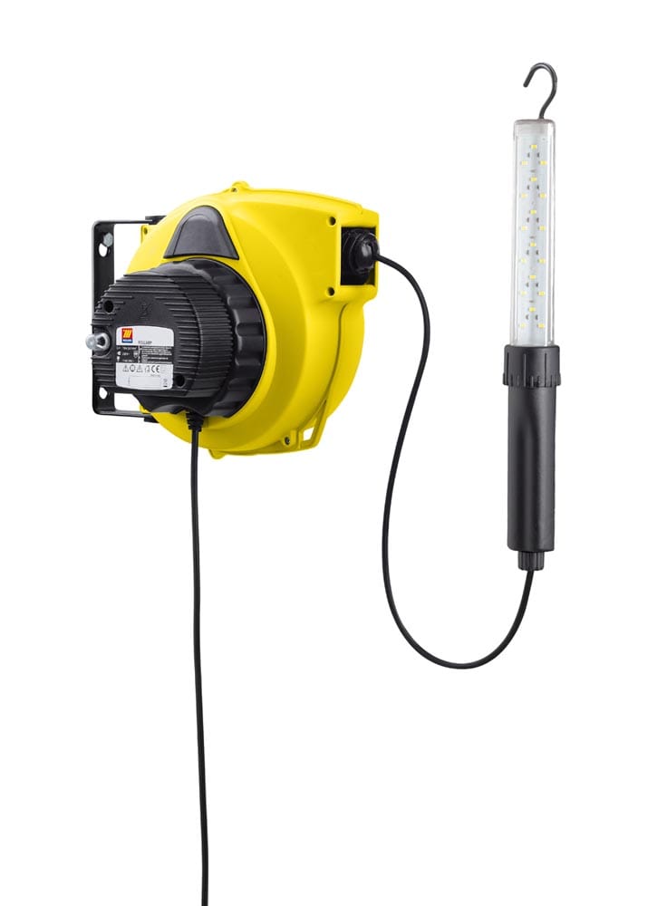 AVVOLGICAVO AUTOMATICO CON TRASFORMATORE E LAMPADA ES-260L 15m
