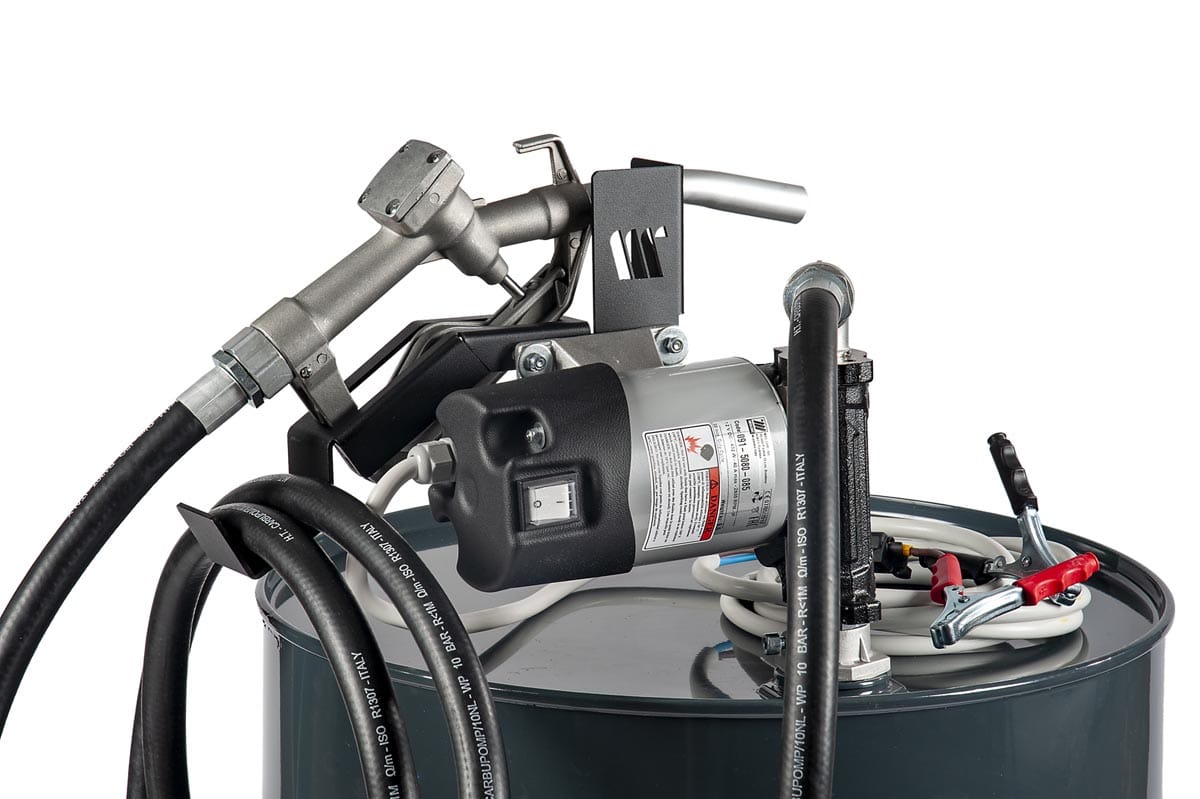 BARREL KIT 85 l/min 12V CON PISTOLA MANUALE