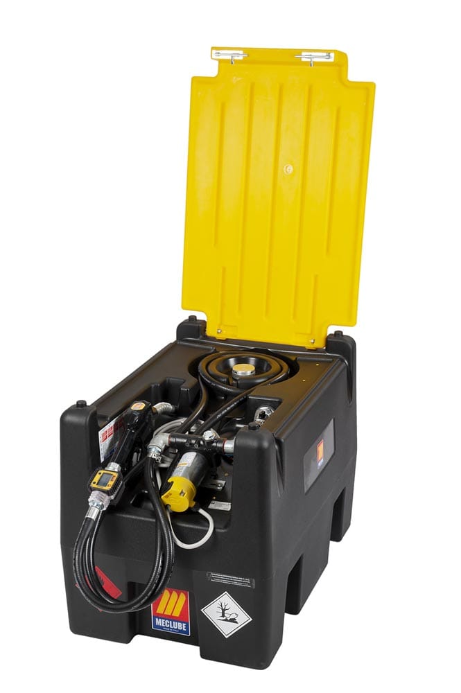 DIESEL TANK 220 l - 45 l/min 24V CON PISTOLA AUTOMATICA E CONTALITRI