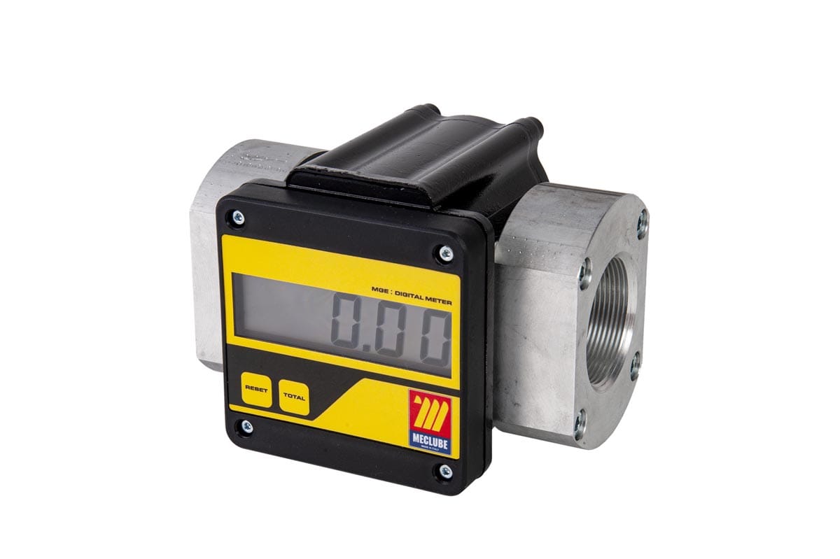 CONTALITRI DIGITALE AD INGRANAGGI MGE-400 min-max PORTATA 15-400 l/min