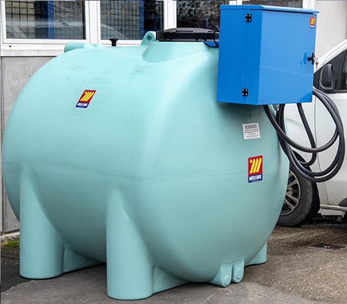 DEF-TANK 5000 l AdBlue® 34 l/min 12V CON PISTOLA AD80 E CONTALITRI