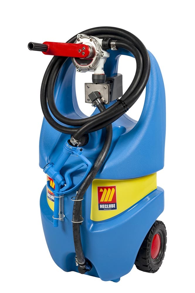 ADBLUE-TANK CADDY PÅ HJUL 55 L MANUELL 097-6055-M00 - Meclube