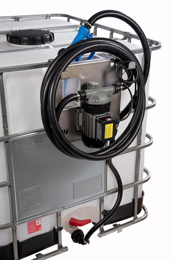 KIT IBC PER AdBlue® 230V 40 l/min ADATTATORE S60X6 CON PISTOLA MANUALE