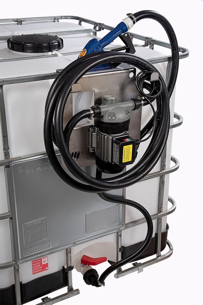 KIT IBC PER AdBlue® 230V 40 l/min ADATTATORE S60X6 CON PISTOLA AUTOMATICA