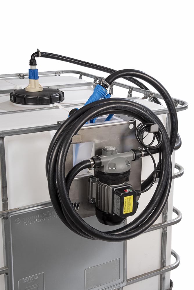 KIT IBC PER AdBlue® 115V 40 l/min ADATTATORE SEC CON PISTOLA MANUALE