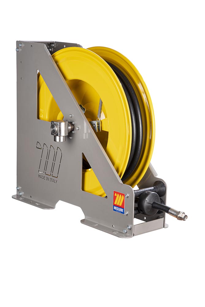 AUTOMATIC HOSE REELS FOR AdBlue HEAVY-DUTY IN PAINTED STEEL