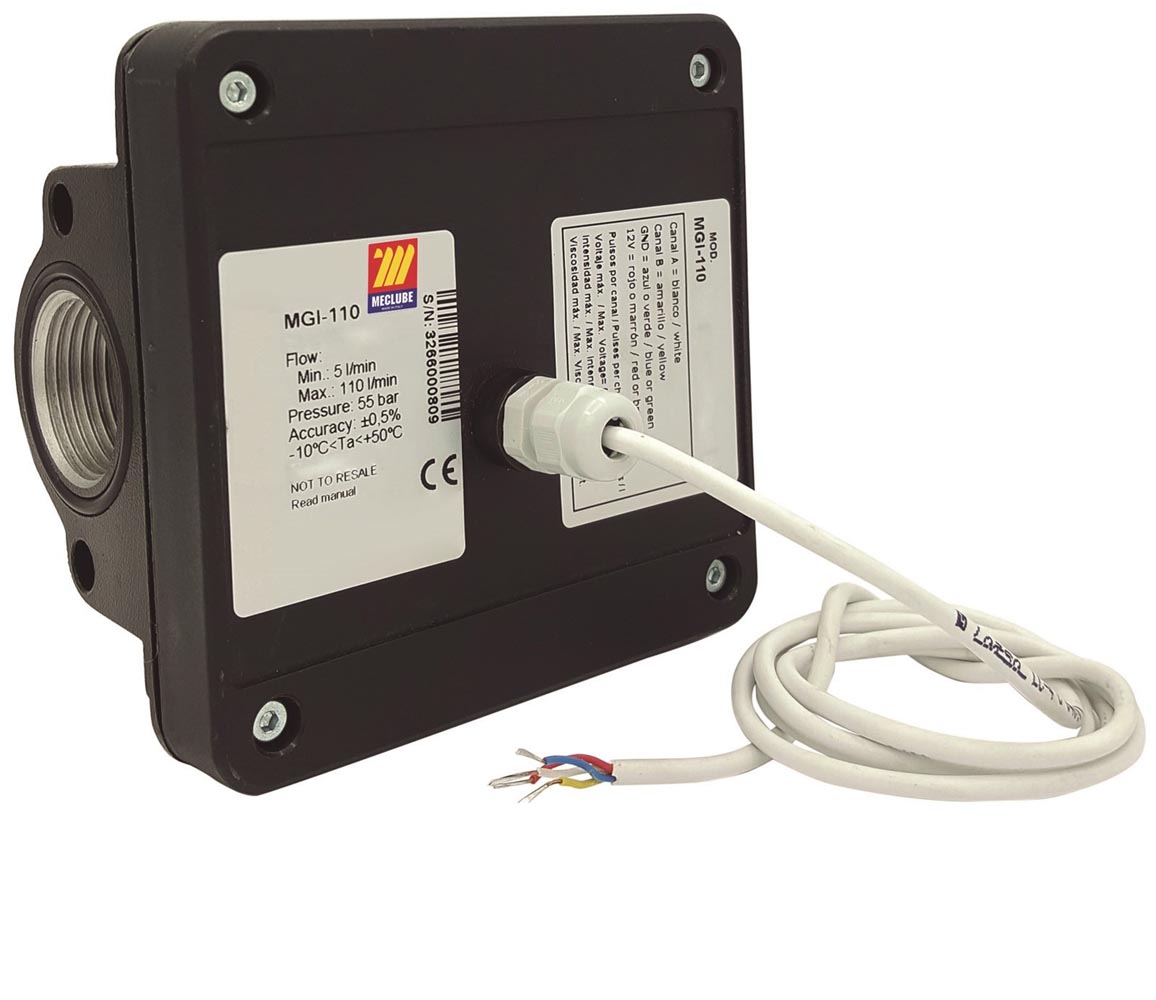 CONTALITRI MECCANICO AD IMPULSI MGI-110 min-max PORTATA 5-110 l/min REED