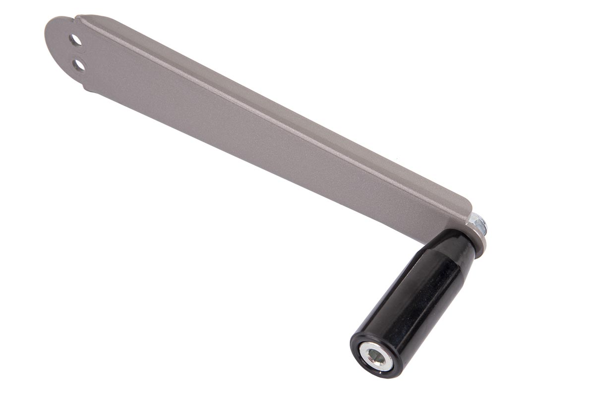 MANOVELLA IN ACCIAIO VERNICIATO PER AVVOLGITUBO INDUSTRIALE MANUALE MOD. FM-600