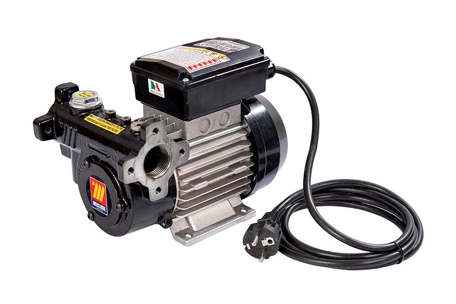 POMPA ELETTRICA PER TRAVASO GASOLIO 230V-50Hz  MEC-70 l/min