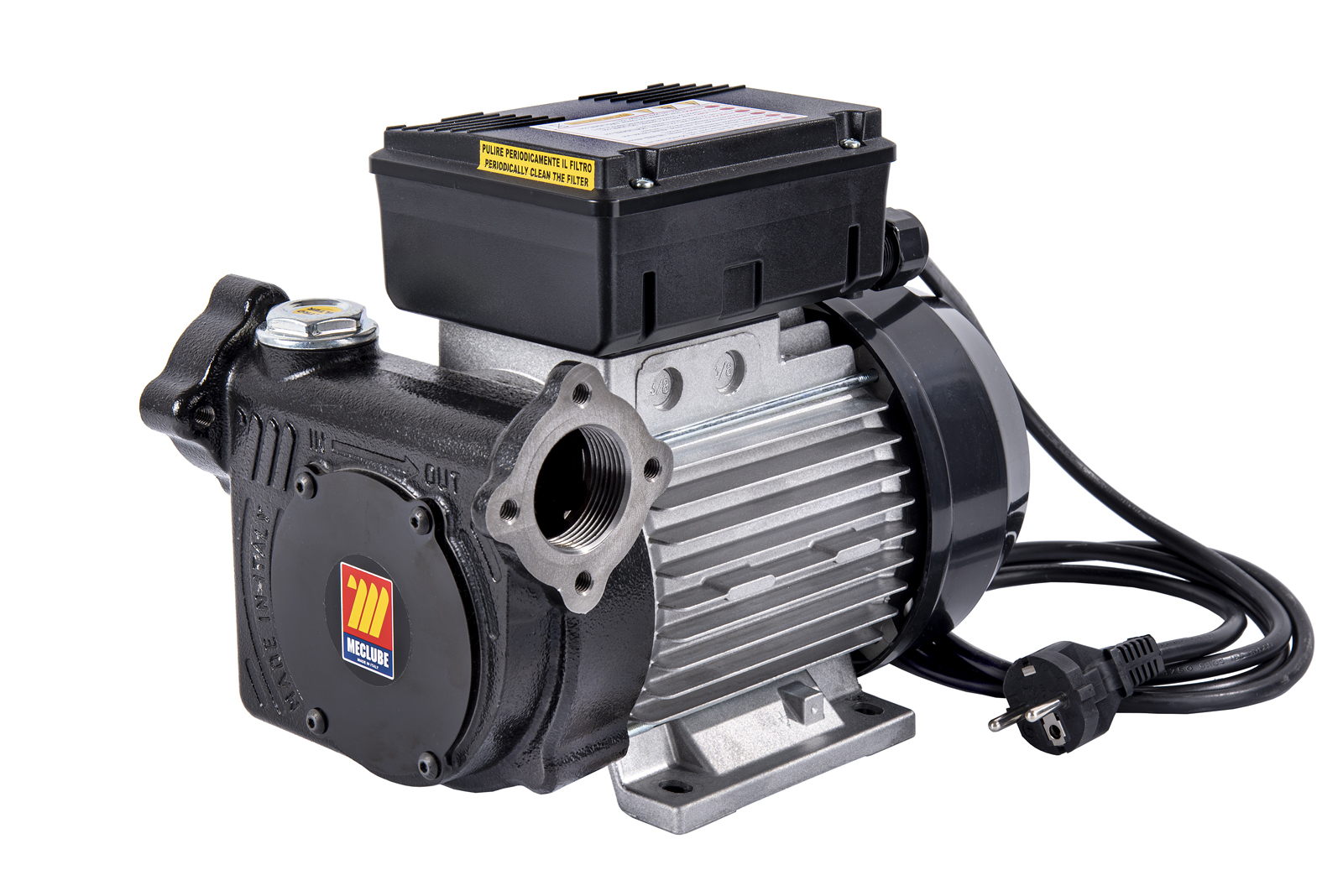 POMPA ELETTRICA PER TRAVASO GASOLIO 230V-50Hz 150 l/min